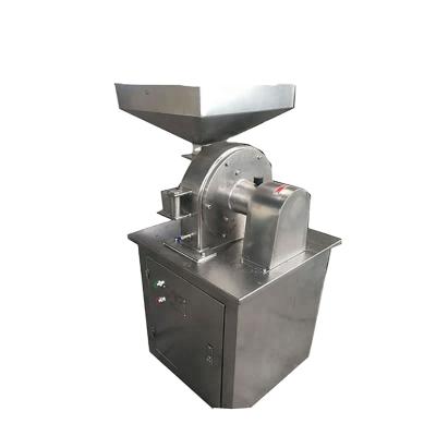 China Plastics Processing Automatic Grinding Stainless Steel Spices Pulverizer Machine for sale