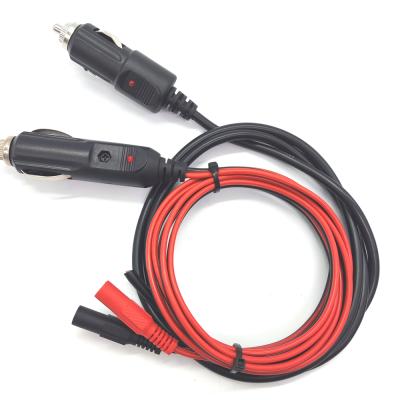 China All Truck ISO9001 12/24V Male Plug Cigarette Adapter Power Supply Cord Car Inverter Compressor Cup Cable Lighter Electrical Cable Assembled for sale