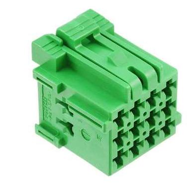 China Multiple Brands 12pin Green Plug And Terminal Lock 1-967622-1 Replacement for sale