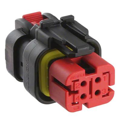 China A.W.G. 20-18 RED Automotive 776524-1 776524-1 Automotive Connector Plug TE Connector Set 4 Position RED 4 Pin Male Connector for sale