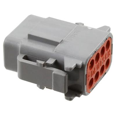 China TE Connector Automotive ectivity / GERMAN DTM06-08SA Automotive 8Pin DTM Connector Plug ASM KEY A for sale