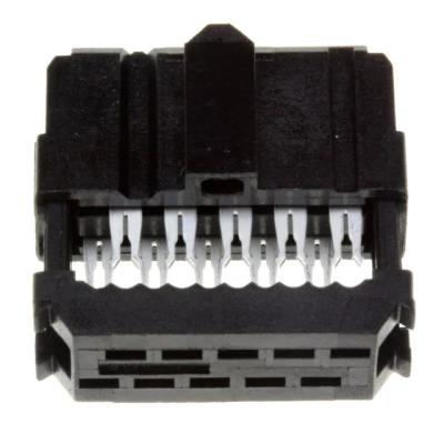 China TE Connector 1658622-1 Automotive Housing 10Pin IDC Receptacle Dual Rows Of Header And ectivity Wire for sale