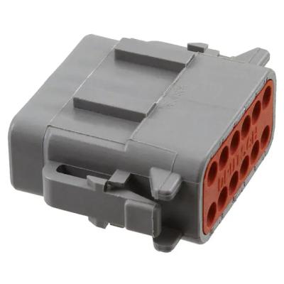 China TE Connector Automotive Ectivity / Automotive Plug 12 Pin Male Connector GERMAN DTM06-12SA 12P SZ 20 DTM Connector for sale