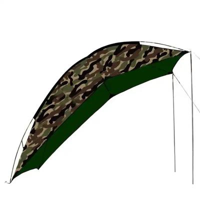 China Camouflage / Field Waterproof And Windproof Premium Game Pop Up Tailgate Rear Tent For Traveling for sale