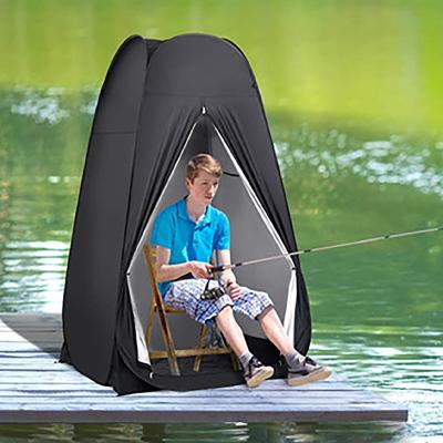 China Diagonal Tying Type Cheapest Large Outdoor Space Privacy Changing Room Easy To Change Clothes Pop Up Shower Tent for sale