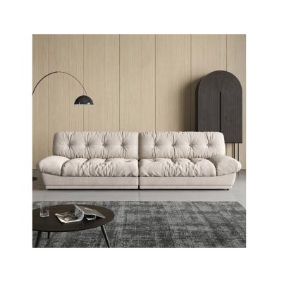 China Wholesale 2023 Modern Minimalist Nordic Bread Style Couch Living Room Sofas Cat Scratch Fabric Sofa Set Adjustable (Height) New for sale