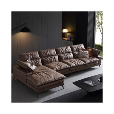 China Wholesale (Height)Adjustable New Products Technology Fabric Sofa Living Room Designer Luxury Sofas Set Leather Down Wide Deep Sitting for sale