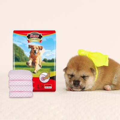 China 2018 Dogs Viable Disposable Female Pet Diapers Dono Super Absorbent Soft Heating Pee Diapers Liners for sale