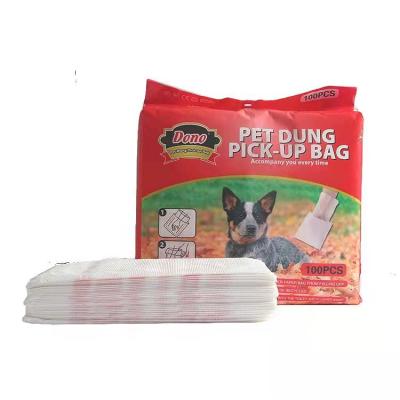 China Biodegradable DONO Dog Puppy Poop Bag Environmentally Friendly Stocked Garbage Bags for sale