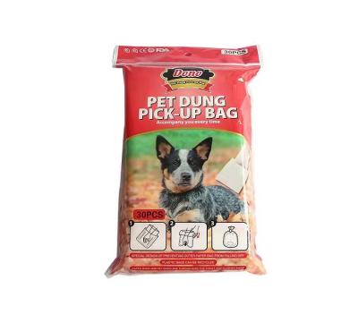 China DONO Manufacturer Wholesale Custom Stocked Dog Poop Bag Dog Printing Paper Bag Poop Bags for sale