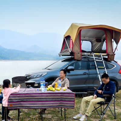 China Wholesale 4X4 Offroad Waterproof Car Shell Roof Top Tent Adventure Camping Trailer Soft Type Extended Tent for sale