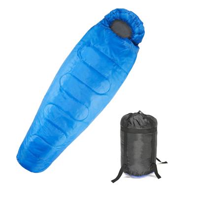 China Wholesale Portable Mummy 4 Season 210T Terylene Lightweight Waterproof Mummy Sleeping Bag for sale