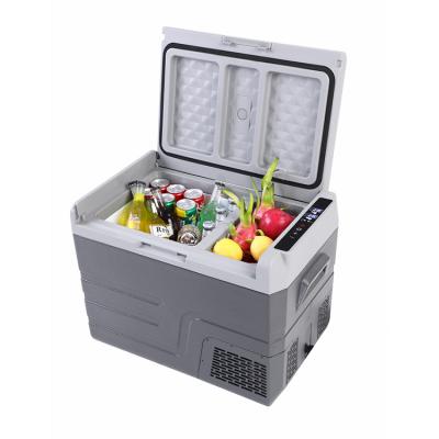 China Sports OEM ODM Customizable Logo Portable 12 Volt Car Fridge Freezer Portable Fridge for sale