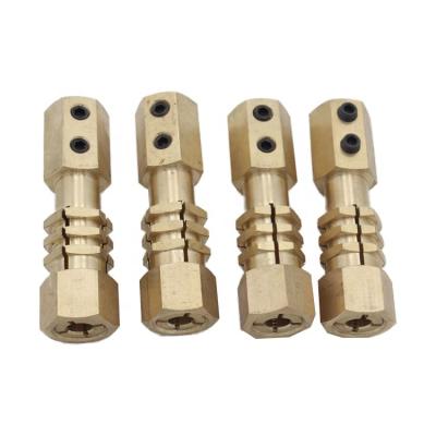 China Hot Selling Cheap Custom Brass Stainless Steel Shaft Coupling Joint Connector for sale