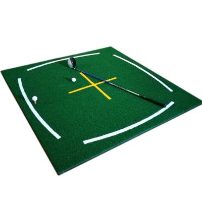 China Golf Practice Cage Course Manufacturer Professional Strike Pad Golf Practice Teaching Pads Golf Putting Mat for sale