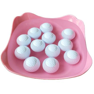 China Floating Golf Ball In Stock 2 Layer Floating Practice Golf Float Balls Customized Golf Balls for sale