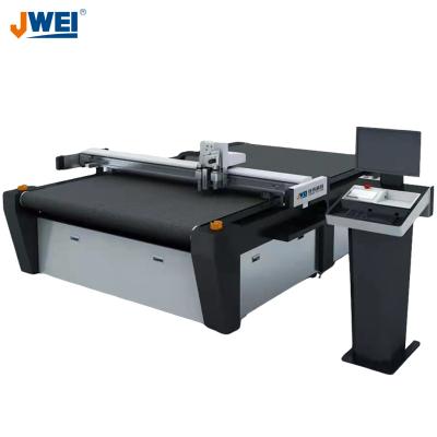 China JWEI SERVOMOTOR CB03II-2516-RM POP cutter with DCT to cut POP to show advertising and corrugated board for sale