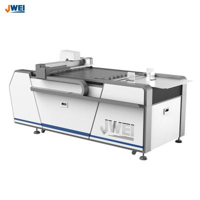 China Store JWEI graphic box cutting and creasing plotter display for cutting cut labels of any shape, folding cartons of any structure directly for sale