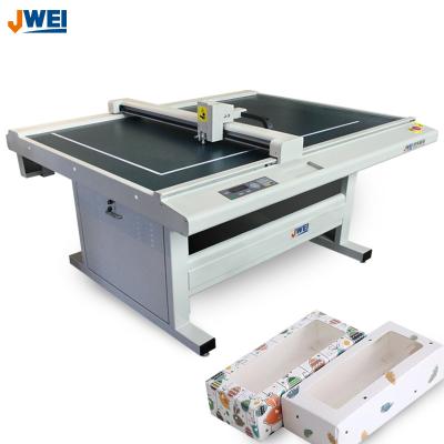 China PVC Film JWEI Fast Speed ​​Digital Sticker Cutter Plotter Machine For Corrugated Box for sale