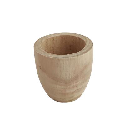 China Pastoral Wood Flowerpot Plant Pots Wooden Planter Pots For Plants for sale