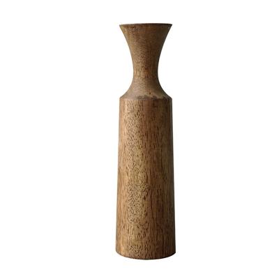 China Home Decoration Natural Wood Candle Holder For Home Decor Wedding Party Table Top Candlesticks Candle Holder for sale