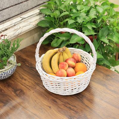 China China Wholesale High Quality Hand - Woven Willow Wicker Baskets for sale