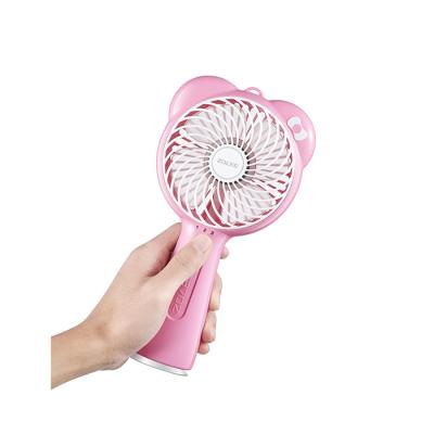 China Lowest Noise Mini Rechargeable Battery Hand Mini Handheld Portable USB Fan for sale