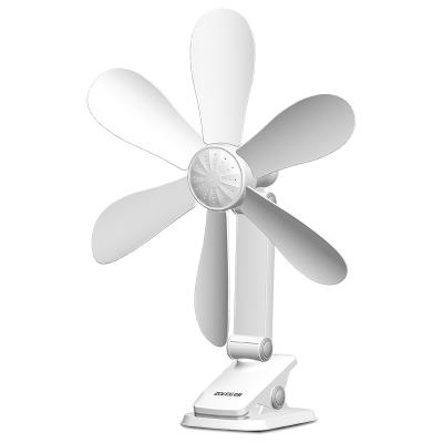 China Mini Quiet Small Promotional Rechargeable Electric Table Top Fan for sale