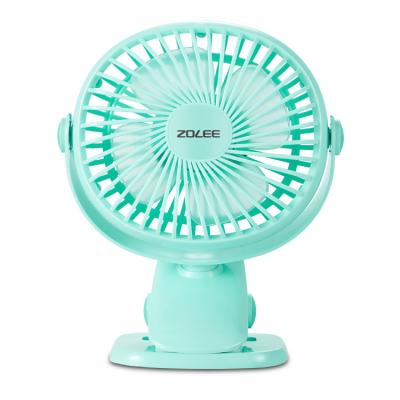 China Lower Noise Cooling Portable Usb Rechargeable Mini Clip Fan Summer Desktop for sale