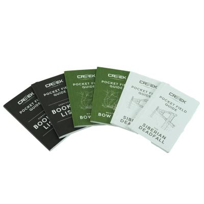 China Guidebook Customized Good Quality Softcover Sewn Perfect Binding Pocket Guidebook for sale