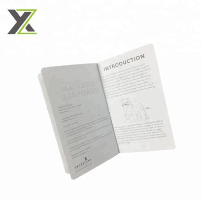 China Recyclable High Quality Special Paper Cover Round Corner Book for sale