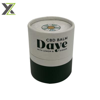 China Recyclable Customized Design CBD Balm Tube Small Lip Gloss Tube Paper Paper Box for sale