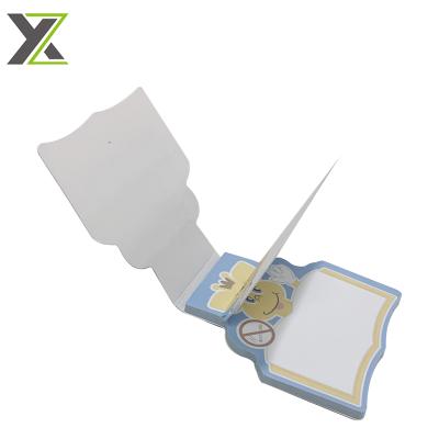 China Self Adhesive Customized Printing Logo Promotional Gift Sticky Notepad With Cover for sale