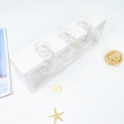 China Modern hot sale white hydroponic vase for home decoration for sale