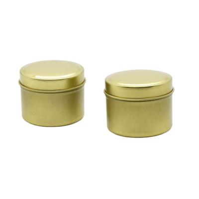 China Candle Wholesale Customized Round Universal Storage Boxes For Cosmetic Candles Lip Balm Cream 2OZ Candle Holders for sale