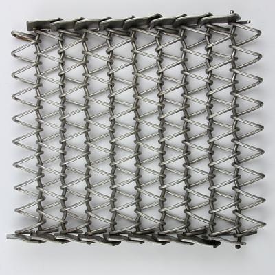 China Heat Resistant menttempering high temperature resistant metal oven mesh belt stainless steel mesh belt heat treat oven for sale