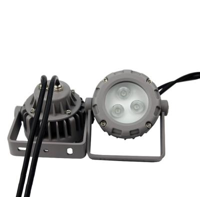 China New Die Casting DMX512RGBW Outdoor Project Light Outdoor Flood Light Hotel Residential Style Waterproof Garden Circular for sale