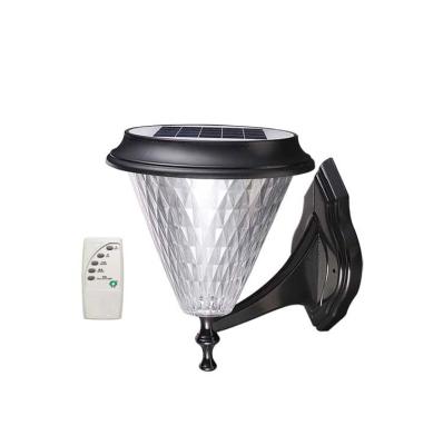 China Residential Classical Outdoor Garden LED Waterproof Sensoreor Outdoor Waterproof Garden Park Park Antique Solar Wall Lamp for sale