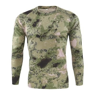 China Anti Wrinkle Anti-Wrinkle Combat Camouflage Tactical Quick Dry Shirt For Hunting for sale