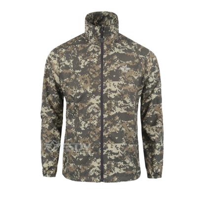 China ACU Ultrathin Breathable Camouflage Skin Waterproof Men Coat for sale