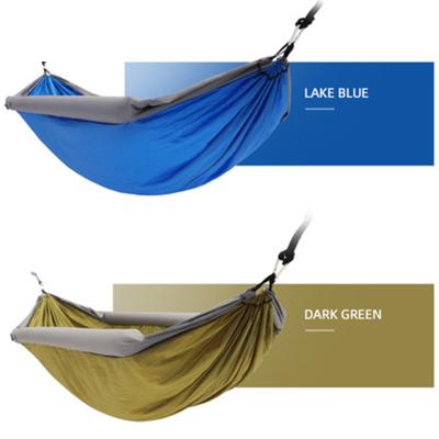 China New style adult outdoor adult anti rollover inflatable hammock for camping for sale