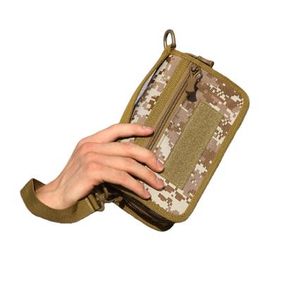 China Tactical Military Phone Bag Pocket Ourtdoor Purse Passport Holder Wallet Travel Growing Machining Bag for sale