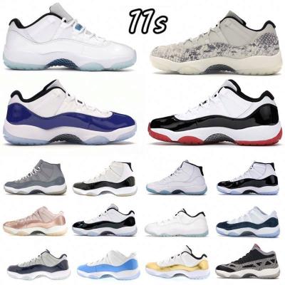 China Fashion Trend Brand 11 Custom Basketball Shoes Original Customized By 11s Mens Gray Concord 45 Lows Retro Cool Retro11 Trainers Sneakers for sale