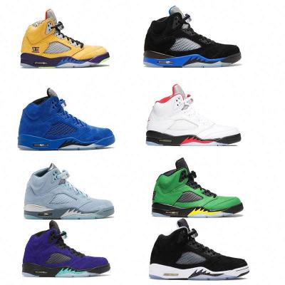 China Cushioning New Style Brand Air 5 Retro5 Basketball Shoes Sports Running Shoes Sneakers Air 5 Original for sale