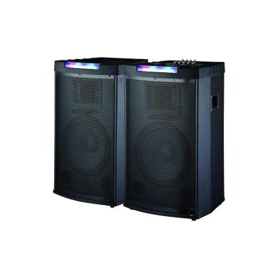 China USB/SD/FM/BLUE-TOOTH/DIGITAL DISPLAY/BIG 15 Inch PA Speaker Professional Powered Outdoor 10 12 Stage 2.0 Outdoor Speaker With Gap -type of usb for sale