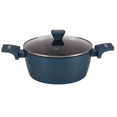 China Durable High Performance Sustainable Black ODM Nonstick Hot Food Cooking Casserole for sale