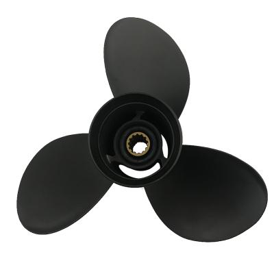 China Aluminum Marine Boat Outboard Aliminum Propeller Fit For Suziki Motor 35-65 HP 3 Blade 11 1/2 x 10 /11/13 Houseboat Propeller for sale