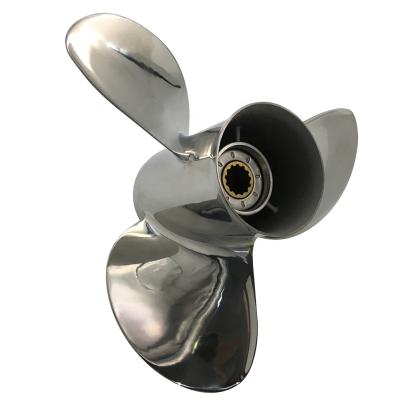 China STAINLESS STEEL Marine OUTBOARD Boat Thruster STEEL11 1/4X14 35-60HP Suitable For HONDA Engine for sale