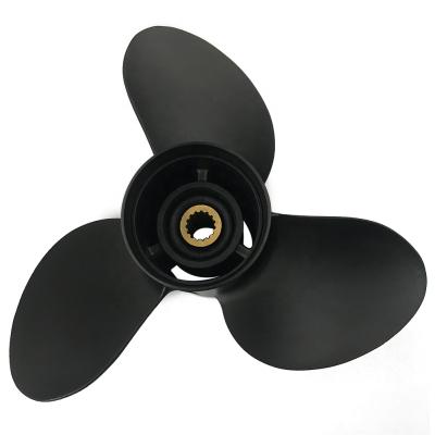 China ALUMINUM OUTBOARD BOAT MARINE PROPELLER 13 7/8X17 75-130HP For HONDA Boat Engine for sale