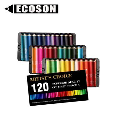 China Color Pencil 120 Color Lapiz De Colores Color Crayon Wooden 120 Colored Pencil Set For Artist for sale